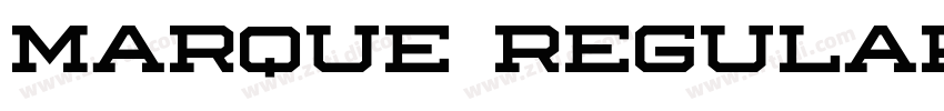 Marque Regular字体转换